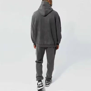 Conjuntos de Sudadera con Capucha 100% Algodón para Mujer, Diseños Estampados OEM 2026, Parches Bordados Personalizados, Lavado Ácido, Casuales, Lisos, Muestra Gratis - Product Image 5