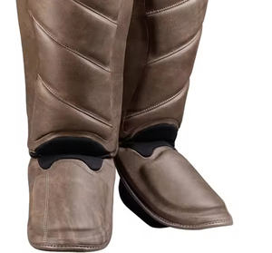 Protections de jambe MMA de style classique, professionnelles, protège-tibias, mousse multi-densité, kickboxing, combat, boxe thaïlandaise, protections de jambe - Product Image 4