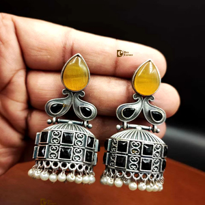 Pendiente de réplica de plata, pendiente de peso ligero, diseño de hoja, pendiente colgante, ropa de fiesta Cascul para niñas y dotados - Product Image 1