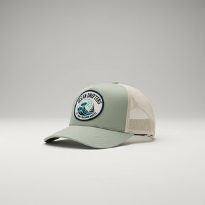 Casquette de camionneur Ocean Drifters Anchor Logo, dos en maille respirante, chapeau de sport unisexe pour l'extérieur, EST. Design unique 2024 - Product Image 6