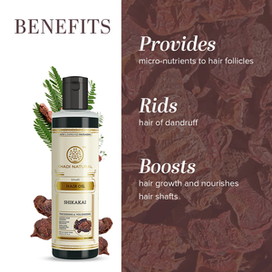 น้ำมันผม shikakai จากธรรมชาติ khadi-210 ml - Product Image 3