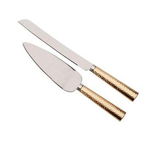Highest Quality Cake Decoration Stainless Steel Cake Knife And Server <b>Set</b> 2 Piece Non Stick Dishwasher Safe Cake Tools For <b>Bake</b> - Product Image 3
