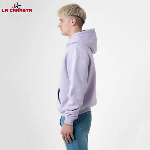Haute qualité 500gsm poids lourd pull à capuche français Terry sweats à capuche goutte épaule sans cordes lourd surdimensionné hommes sweats à capuche - Product Image 3
