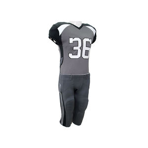 ODM Wholesale Unique Quality Customized American Football Uniform Team 100% polyester American Football Uniform - Product Image 6