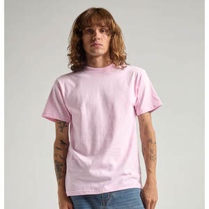 Venta al por mayor peso pesado camiseta en blanco camiseta de gran tamaño de algodón pesado camiseta de gran tamaño para los hombres transpirables - Product Image 5