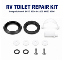 Kit de remplacement de boule de vidage pour toilettes de camping-car JIELIN T4227 – Installation facile et moderne – Garantie 1 an – Remplace