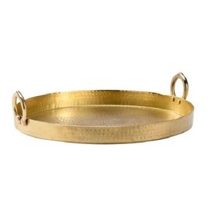 Plateaux de service ronds en acier inoxydable argenté, dernier design, pour chocolats, desserts, plats sucrés - Product Image 2