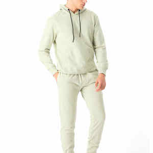 Pantalones y sudaderas apilados cortavientos personalizados, chándal de nailon para hombre, chándal de poliéster con cremallera de dos piezas para romper el viento para hombre - Product Image 2