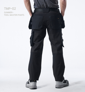 [T.BUC] OEM/ODM Pantalones de Trabajo Unisex de la Marca Coreana TMP-02, Ligeros, Transpirables, Elásticos en 4 Direcciones, Tela Oxford 500D - Product Image 3