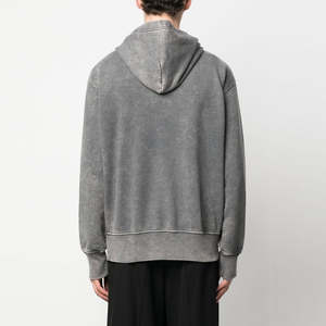 Personnalisé 100% French Terry Vintage Stone Acid Wash Vintage Hoodie Distressed Vente en gros - Product Image 4