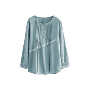 100% orienté vers l'exportation à la mode femmes conception personnalisée vêtements à manches longues robes décontractées en gros bas prix solide avant - Product Image 6