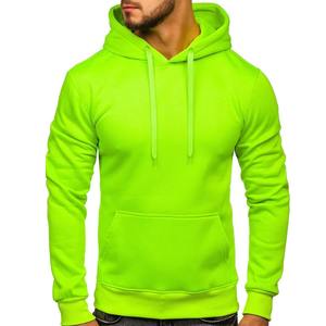 เสื้อฮู้ดแบบสวมหัวผ้าฟลีซปักลายสำหรับฤดูหนาวผ้าฝ้าย100% สีทึบ - Product Image 1