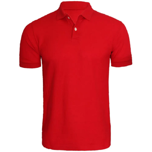 Qualité supérieure 180GSM 100% coton tissu Impression broderie Logo Polo en gros pas cher prix du Bangladesh - Product Image 1