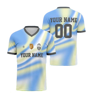 เสื้อฟุตบอลแบบกำหนดเองขายส่งเสื้อเจอร์ซีย์ทีมกีฬาพิมพ์ลาย - Product Image 6