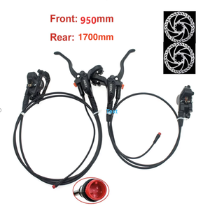HH电动自行车Ebike踏板车雪地自行车电机转换套件配件XOD XD-E300液压制动器160毫米制动盘 - Product Image 1