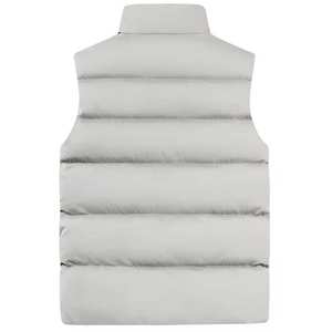 Chaleco informal de otoño e invierno, chaqueta sin mangas con capucha, chaleco acolchado de burbujas personalizado cálido grueso para hombre con bolsillo - Product Image 2