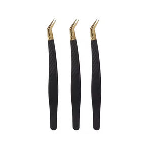 Pinzas para Pestañas Herramienta Profesional, Antideslizante, No Magnética, Ligera, Perfecta para Artistas de Pestañas - Product Image 5