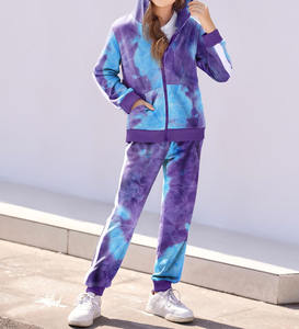 2025 tendencia Venta caliente chicas jóvenes calidad Premium Full 3D sublimación impresa Casual invierno chándal de talla grande - Product Image 2