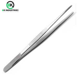 Pinzas de Cirugía General de Acero Inoxidable, Instrumento Médico, Pinzas de Cirugía General de Grado Médico - Product Image 1