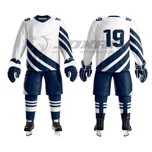 Maillots et uniformes de hockey légers conçus pour la mobilité et le refroidissement avec des options de marque d'équipe pour les jeunes à bas prix - Product Image 4