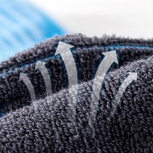 Custom Logo Over Calf Soccer Compression Socks Heel Toe <b>Cushion</b> Terry Loop Resistant for Football Sports Training JZVINA Factory - Product Image 4