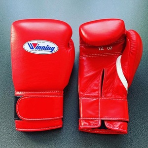Nouveauté Gants de boxe d'entraînement personnalisés en cuir artificiel Gant de boxe MMA de combat avec coup de pied Sac de boxe en cuir de vachette gagnant - Product Image 1