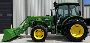 รถแทรคเตอร์ johnn Deere 90hp 120hp รถแทรกเตอร์ PTO 2022 5100E ใหม่พร้อมถังด้านหน้า johnn Deere - Product Image 3