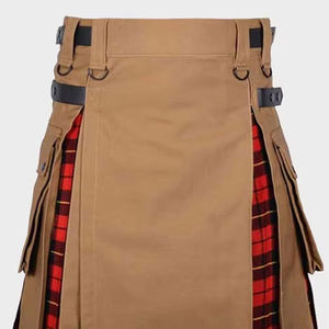 La mejor calidad escocesa tradicional Highland mujeres utilidad Kilt en precios bajos hecho de fábrica diseño personalizado utilidad Kilt para mujeres - Product Image 5