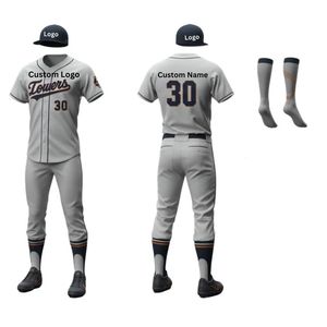 ชุดเบสบอลที่ดีที่สุดชุดกีฬาคุณภาพสูงดีไซน์ตามสั่งใหม่ล่าสุด - Product Image 1