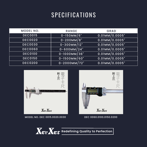 เวอร์เนียคาลิปเปอร์ดิจิตอลอิเล็กทรอนิกส์ขนาด6 "x 150มม. 2023ราคาสมเหตุสมผล - Product Image 4