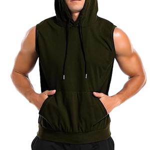 Camisa de calle Vintage en blanco de peso pesado Camiseta sin mangas de algodón de gran tamaño lavada Camiseta sin mangas personalizada para hombres por Dress Sports - Product Image 3