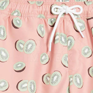 Pantalones cortos de playa ligeros de algodón 100% para hombre, pantalones cortos informales de cintura media para correr de gran tamaño con patrón sólido - Product Image 6