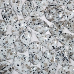 Cabujón de Jaspe Kiwi Blanco, Gema Suelta Natural Semipreciosa de Alta Calidad para Joyería - Product Image 4