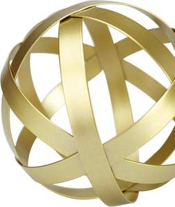 Esculturas de Metal Dorado de Estilo Moderno Hechas a Mano, Adornos Decorativos PARA EL Hogar, Dormitorio, Sala de Estar, Mesa de Centro, Regalo de Cumpleaños - Product Image 3