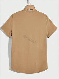 T-shirt à manches courtes imprimé sur mesure pour hommes T-shirts de rue populaires personnalisés Sports Cotton Short Sleeve Luxury Designer Printing - Product Image 4