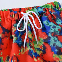 Short de plage 100 % coton à séchage rapide avec taille élastique, ajustement personnalisable pour homme – Grande Vente