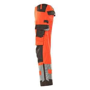 High Vis Pant Men Working Pants Custom <b>Cheap</b> Price Outdoor Cargo Safety <b>Trousers</b> With Multi-Pockets Industrial Labor Work Wear - Product Image 2