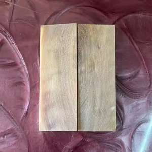 Écailles de corne de mouton 100% naturelles, polies et écologiques, provenant d'Inde, pour l'artisanat de couteaux et de l'artisanat de la forme croissant. - Product Image 2