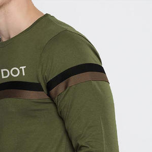 เสื้อยืดแขนยาวคอกลมผู้ชายผ้าฝ้ายพิมพ์โลโก้ตามสั่ง เสื้อยืดคอกลมแขนยาวผู้ชาย - Product Image 6