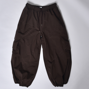 Pantalon de neige fabriqué sur mesure Pantalon de ski cargo imperméable d'hiver et d'automne avec poches multi-rabats Nouveau pantalon de neige ample sports - Product Image 1
