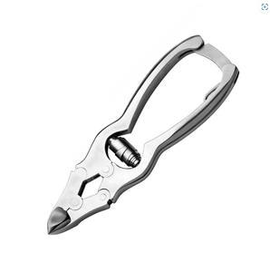 Coupeur d'ongle d'orteil de haute qualité tranchant lame forte ressort Acton coupe-ongles robuste en acier inoxydable coupe-ongles dur professionnel - Product Image 4