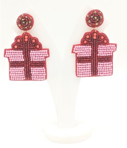 Nouveau produit boucles d'oreilles de noël cloches de flocon de neige cloutées en diamant boucles d'oreilles de sapin de noël boucles d'oreilles de noël - Product Image 2