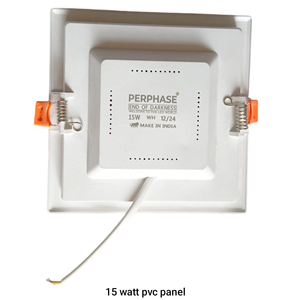 Elegante metallo 15 Watt pannello quadrato PVC luce contemporanea Design a <span class=keywords><strong>LED</strong></span> efficienza energetica <span class=keywords><strong>IP55</strong></span> per uso residenziale a basso costo