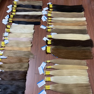 Mechones a granel de pelo de color liso, 100 gramos, para peluquería, color europeo, a granel, de Vietnam - Product Image 2
