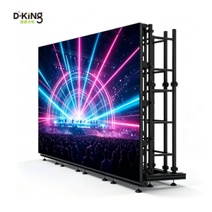 จอแสดงผล LED ให้เช่าในอาคาร P2.976 ติดตั้งรวดเร็ว ผนังวิดีโอ LED สำหรับการแสดงสด - Product Image 1