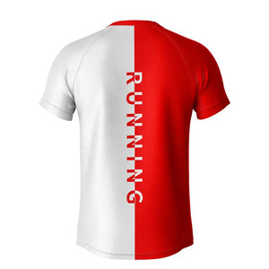 เสื้อเชิ้ตสตรีทเกรซพิมพ์ลายแบบรีดร้อน สำหรับผู้ชายและผู้หญิง สวมใส่ได้ทั้งแบบทางการและลำลอง ระบายอากาศได้ดี ผลิตจากโพลีเอสเตอร์ 100% รับผลิตแบบ OEM และพิมพ์ลายภายใต้แบรนด์ของลูกค้า - Product Image 2