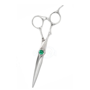 Vente flash - Ciseaux de barbier en acier inoxydable GEMSTONE ENTERPRISES GE-2120 - Légers - Fabrication en usine - Nouveau design - Durables - Product Image 2