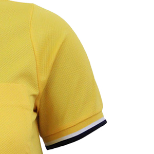 Cotton Spandex <b>Mixed</b> <b>Fabric</b> Men's High Quality Turtleneck Polo Shirt OEM Anti-Plus Size Embroidered Blank Polo - Product Image 3