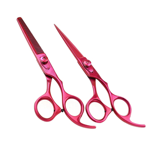 Kit de ciseaux de coiffeur de qualité chirurgicale ensemble de ciseaux de rasoir de barbier à revêtement personnalisé en acier inoxydable allemand - Product Image 1