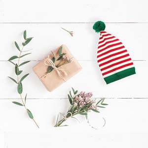 Venta al por mayor decoración de fiesta de Navidad sombrero de Año Nuevo rojo y blanco gorras de Papá Noel sombrero de Navidad de Papá Noel para adultos niños - Product Image 6